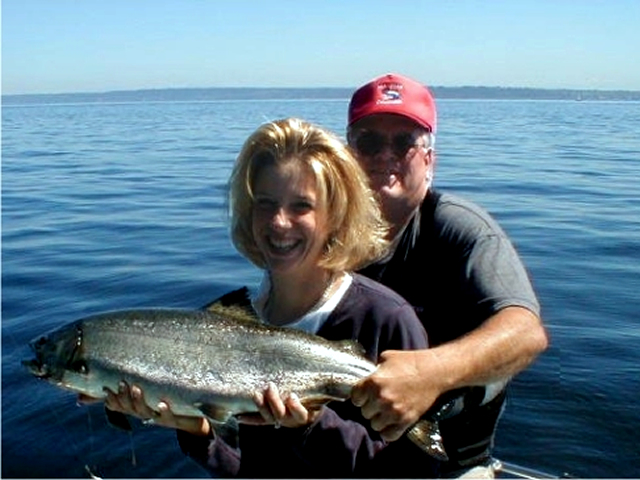 Seattle Coho Salmon Fishing Charter