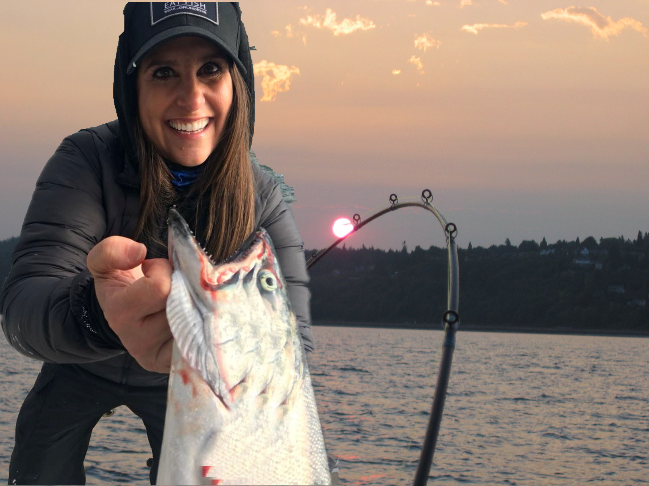 Graphic titled ‘How to Pick the Right Fishing Charter for You’ showing a list of key tips including choosing a licensed captain, knowing what’s included, picking the right trip, asking about the boat, checking what happens after the catch, understanding costs, and booking early.”