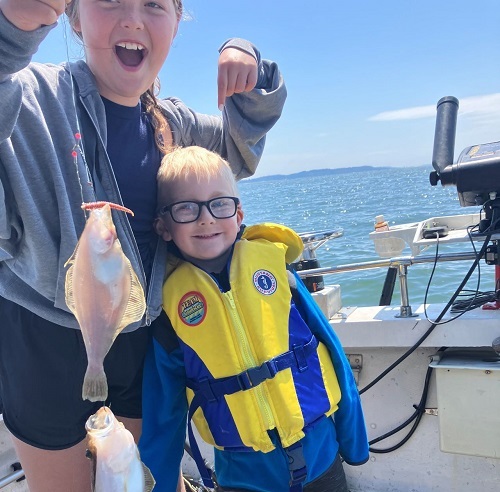 Seattle Fishing Charter Flounder & Family Fun